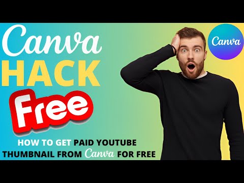 Create YouTube Thumbnails for Free with this "Canva Hack"!