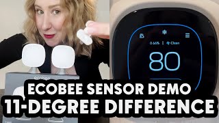 ecobee Smart Sensor Demo & Review & IMPORTANT NOTE