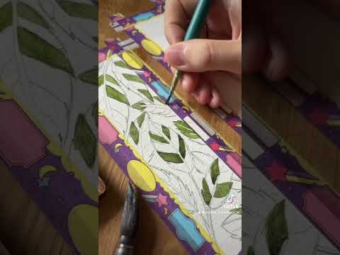 Namaluj zakładkę! #art #painting #artist #watercolor #illustration #akwarele #drawing #aesthetic