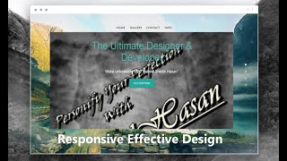 Responsive Framework, A Good Designer Layouts GUI | Nabeel Sheikh Hasan | The Ultimate Developer