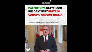 "Historic shift 🌍✊#palestine  #globalrecognition  #historyinthemaking