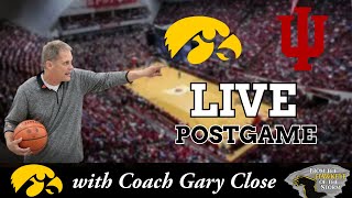 IOWA - INDIANA POSTGAME with Cory Brada / Iowa Men's Basketball Postgame / BIG TEN / Iowa Hawkeyes