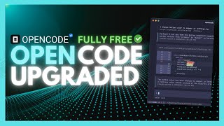 OpenCode Supercharged: BEST AI Coding Agent Ever + FULLY FREE! BYE Gemini CLI & ClaudeCode!