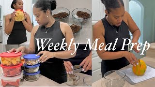Weekly Meal Prep for Weight Loss| Beginner Friendly #mealprepideas #healthyfood