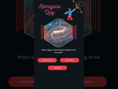 Ramayana Quiz - Know your Epics series