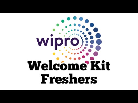 Wipro welcome kit for freshers 2020