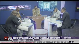 RETOUR DE LA PAIX REELLE EN RDC :DIALOGUER OU FAIRE LA GUERRE ?
