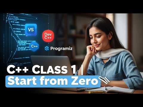 C++ Class 1 | History of C++ | Compiler, First Program & Definition Explained | Full Beginner Guide