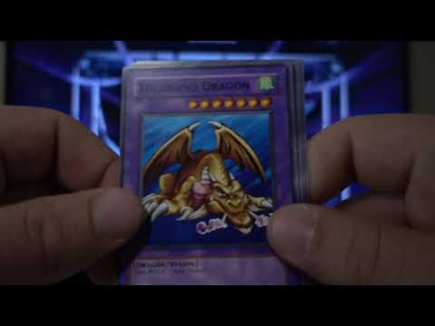Yu-Gi Simp opens boxes full of cardboard and plastic for the first time.