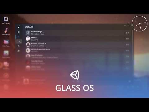 Project Glass - Alpha Preview #1 (OS UI - Made with Unity)