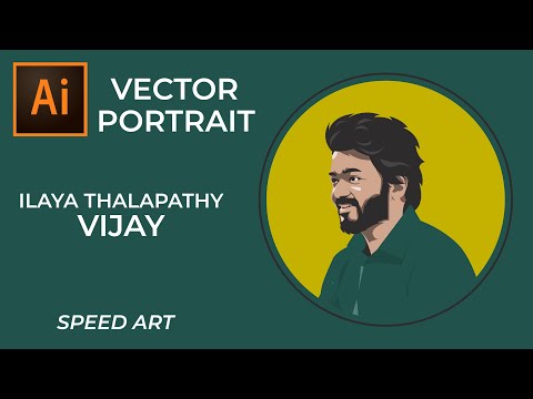 Ilaya Thalapathy Vijay | Beast | Vector Portrait  #varisu #varisuaudiolaunch #thalapathy