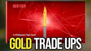 $4,000 of CS2 GOLD Trade Ups...