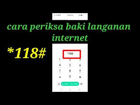 Periksa baki internet/melangan data unlimited(Celcom)