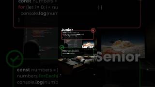 Junior vs senior developer #shorts #viralvideo #coding #junior #seniordeveloper #softwareengineer