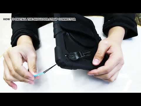 InstallationGuide--HOW TO INSTALLTHE SHOULDER STRAP CONNECTOR