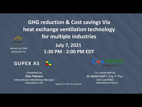 Episode #23 GHG reduction & Cost savings using heat exchange ventilation technology