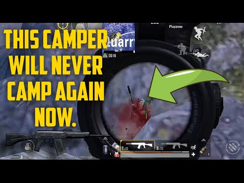 Killing Camper With Shotgun In Quick Match PUBG Mobile