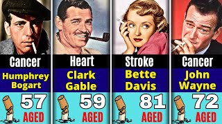 Top 10 WORST SMOKERS in Hollywood History | Vintage Hollywood