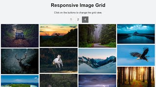How to Create a Tab Image Gallery Using HTML, CSS, and JavaScript | Responsive Image Gallery