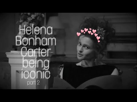 Helena Bonham Carter being iconic for 5 minutes and 33 seconds straight #2.