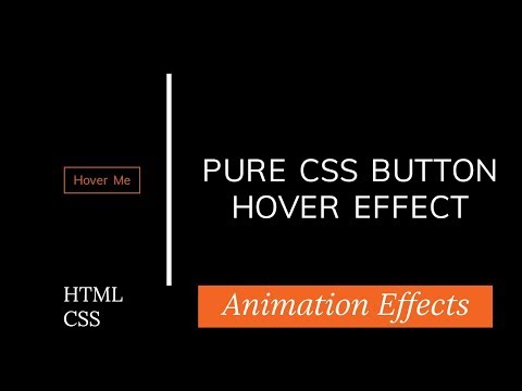 Button Hover Effect with animation Using HTML And CSS