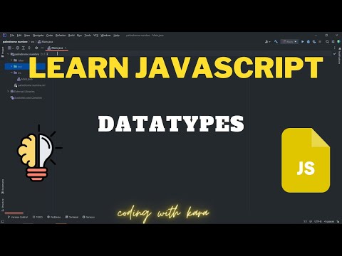 Datatypes in Javascript || Notes || What is Datatypes in JS?|| Ep : 3