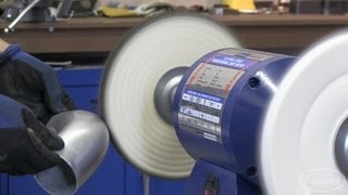 Buffing Stainless & Aluminum to a Mirror Finish from Eastwood with the Buffing Kit