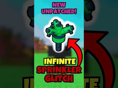 NEW INFINITE Sprinkler GLITCH in Roblox Grow a Garden..