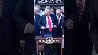 Did you notice Trump’s behavior #shorts #shortvideo #trending #actress #celebrity