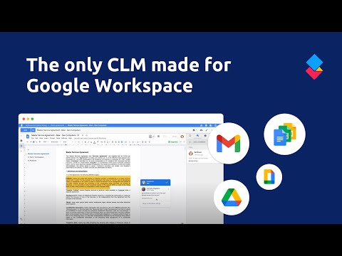 AODocs CLM (Part1) - Benefit from the only CLM made for Google Workspace
