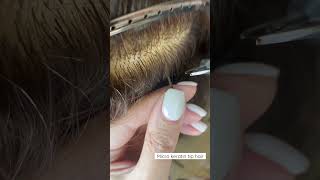 There’s always a better choice for you — DIY micro keratin tip extension 🤍 #hairextensionmasters
