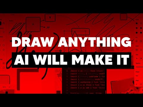 AI will create whatever you draw, new tool showcase.