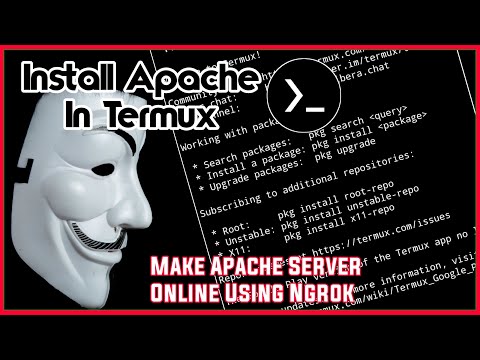 How To Install Apache Server In Termux And Make It Online Using Ngrok