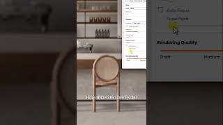 Create depth of field & focal point in Enscape