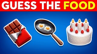 Guess The Food By Emojis 🍔🍕 Popular Foods Edition | Emoji Quiz 2025