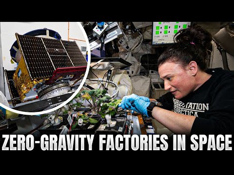 Zero-Gravity Factories In Space