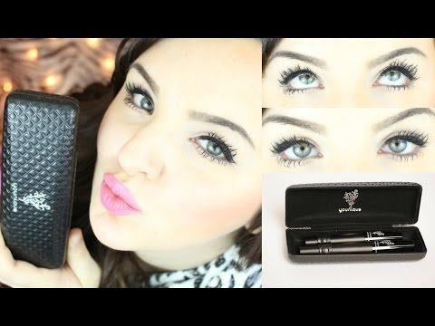 Secret for MASSIVE lashes! + Review Younique 3D Fiber Mascara
