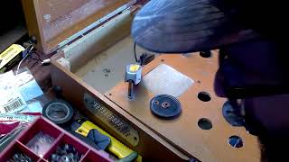 finishing up crap-tastic Decca portable record player