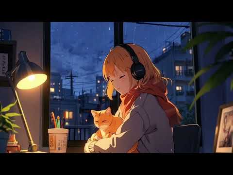 Rainy Day Lofi Vibes 🌧️ Chill Beats to Study, Relax & Work | Cozy Rain Sounds & Lo-Fi Music