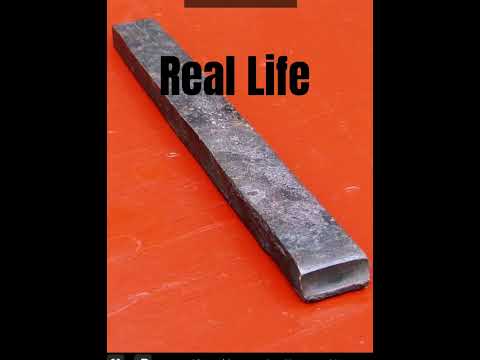 Minecraft vs real life | Iron Bar