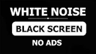 24 Hours White Noise Black Screen | Deep Sleep, Study Focus & Calm Night Sound | No Ads