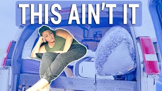 5 Things I HATE About My Van 😡 (Chevy Express) // Travel Snacks