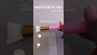 Ordem Skincare | Pele seca #skincare #shorts