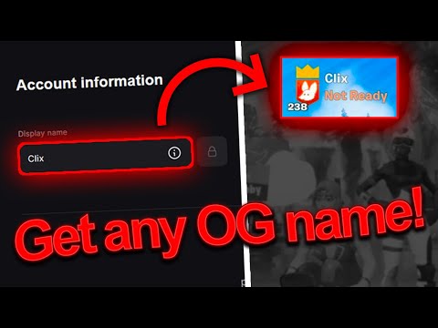 Get ANY OG Name in Fortnite Chapter 6 Season 4! #fortnite