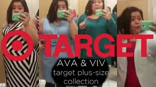Target's Ava & Viv Plussize: Inside the dressing room |#SSSVEDA Day13|