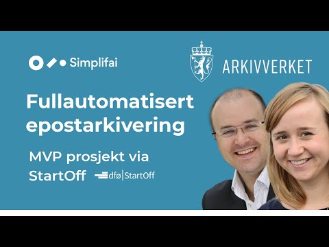 Fullautomatisert epostarkivering for Arkivverket