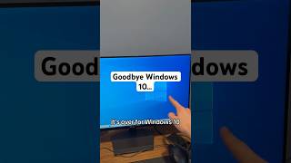 Goodbye Windows 10… #windows10 #windows #techfacts #techtok