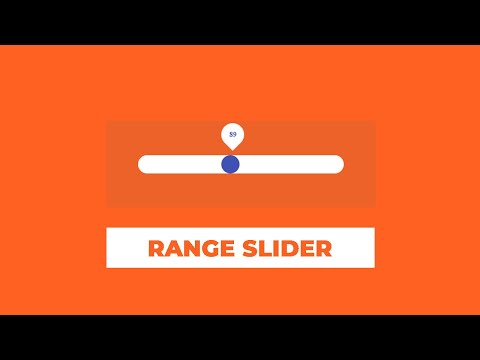 Animated Range Slider using HTML CSS & JavaScript | CSS Range Slider | Codebari