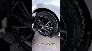 The Easiest Snow Chains You’ll Ever Install. #technology #usa