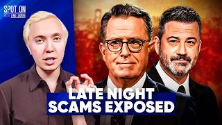 Stephen Colbert Lies About CBS Pulling Interview and Jimmy Kimmel's Ridiculous Fundraiser for Dems
